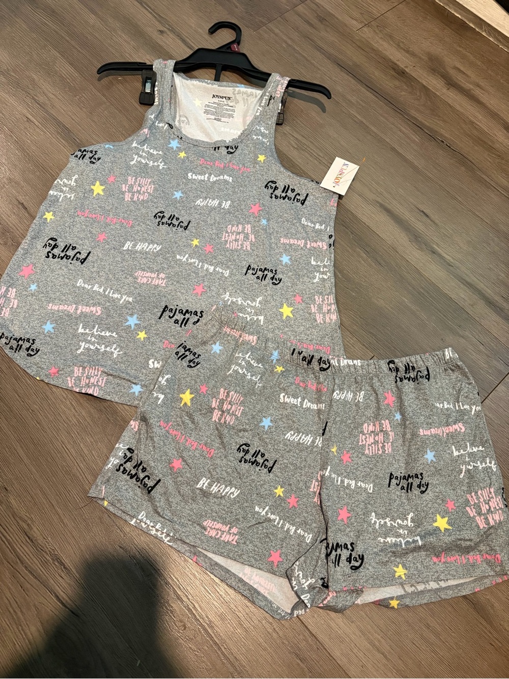 Women’s Joyspun 2PC PJ Set Size S 4-6